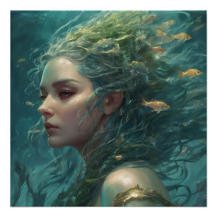 Póster Vida en un bol de peces no 21