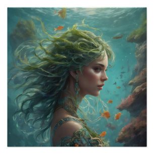 Póster Vida en un bol de peces no 22