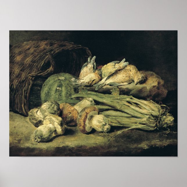 Póster Vida fija con hongos (Frente)