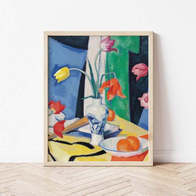 Póster Vida fija con tulipanes | Samuel John Peploe (Subido por el creador)