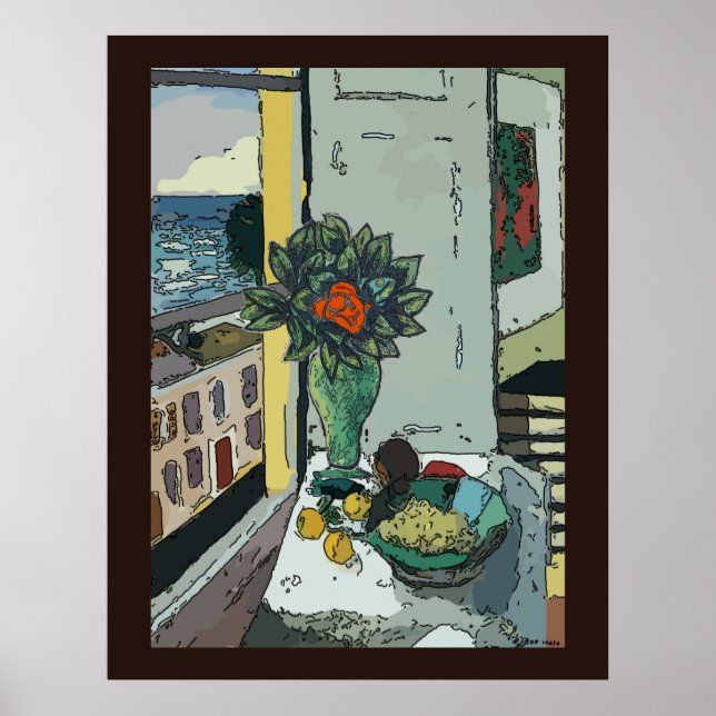 Póster Vida fija desde la ventana (Frente)