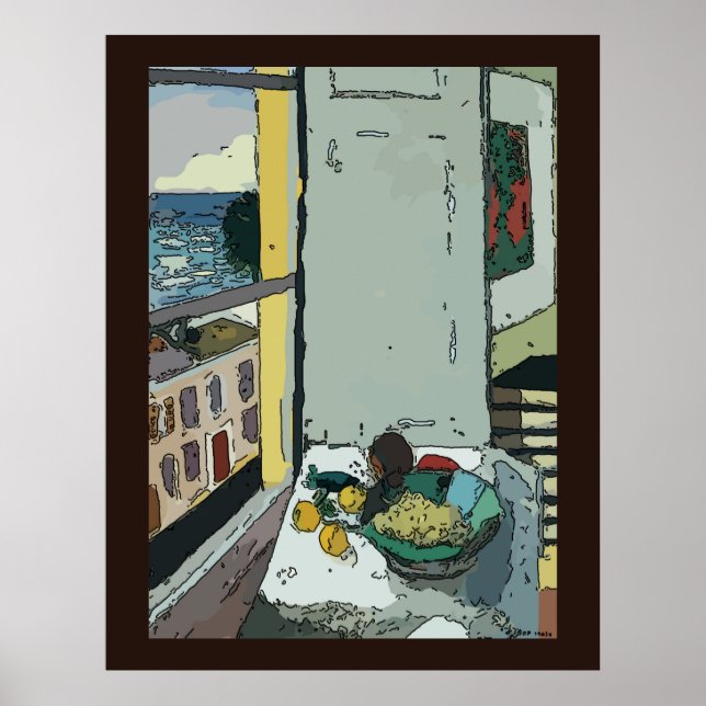 Póster Vida fija desde la ventana (Frente)