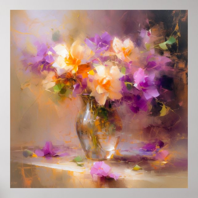 Póster Vida fija y delicada (Frente)