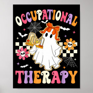 Póster Vida genial de un fantasma de TO Terapeuta Ocupaci