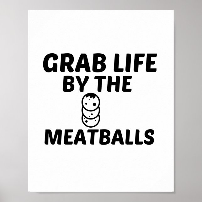PÓSTER VIDA GRABADA DE LAS MEATBALLAS (Frente)