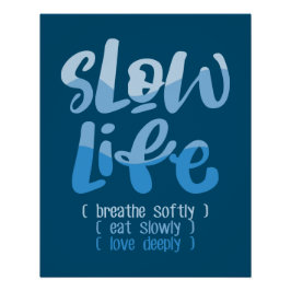 Póster Vida lenta 2