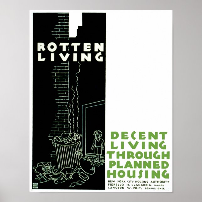 Póster Vida repugnante (Frente)