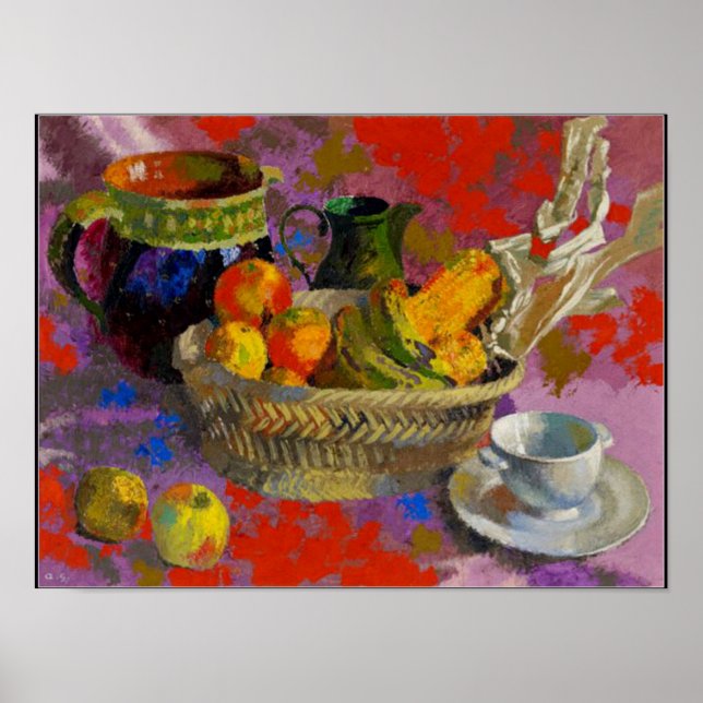 Póster Vida residual de frutas (Frente)