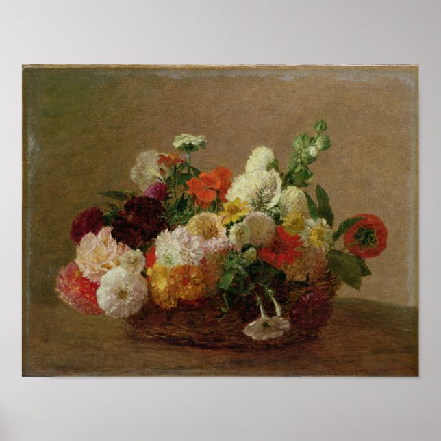 Póster Vida residual de las flores (Frente)