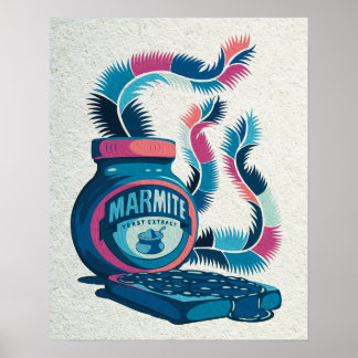 Póster Vida residual de marmite - grande