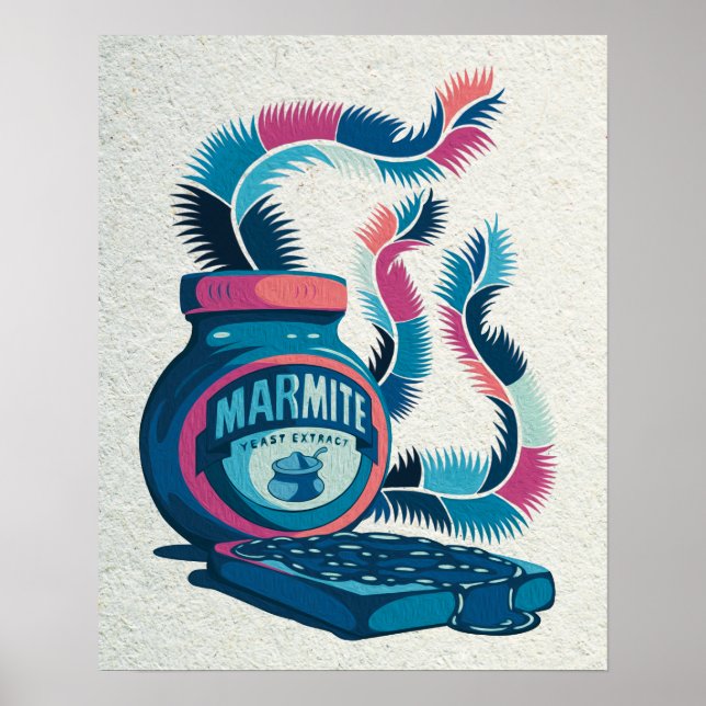 Póster Vida residual de marmite - grande (Frente)