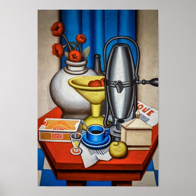 Póster Vida residual | Jean Metzinger | (Frente)
