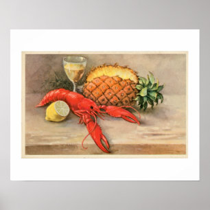 Póster Vida residual vintage