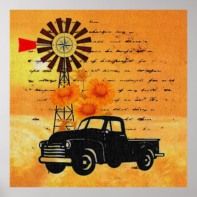 Póster Vida rural (Frente)