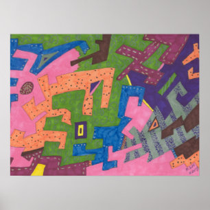 Póster "Vida salvaje" 24x18