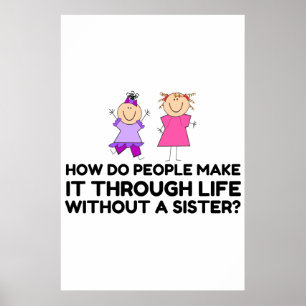 PÓSTER VIDA SIN HERMANA