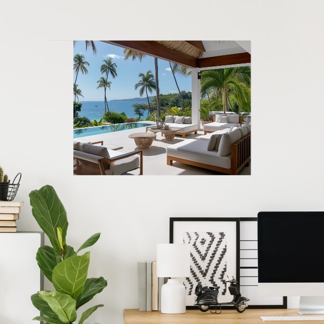 PÓSTER VIDA VILLA #1 (Oficina en casa)