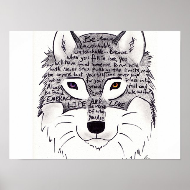 Póster Vida y amor (Frente)