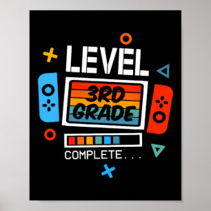Póster Video completo del último día de clases de nivel d