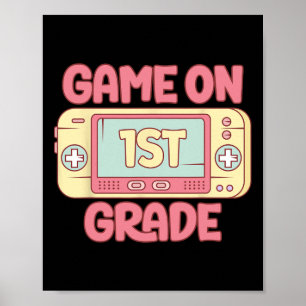 Póster Video de 1er grado Guay de regreso a los escolares