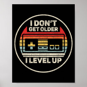 Póster Video G Vintage Retro No Me Hago Mayor Me Subo De 