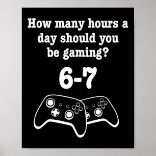 Póster Videojuego 67 Meme Jugador Divertido 67 Amante de 