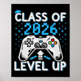 Póster Videojuego de graduación de último año 2026 Cl de