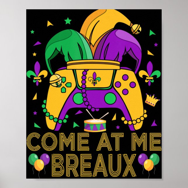 Póster Videojuego Mardi Gras Carnival Costume Conteo (Frente)