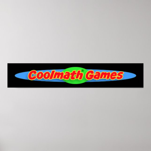 Póster Videojuegos de Coolmath (Frente)