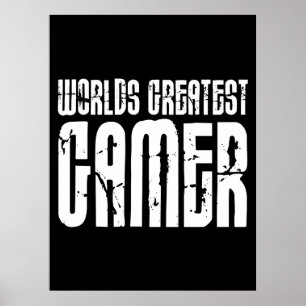 Póster Videojuegos de juegos y jugadores de mundo más gra