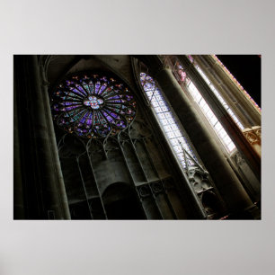 Póster Vidrio contenido a la izquierda