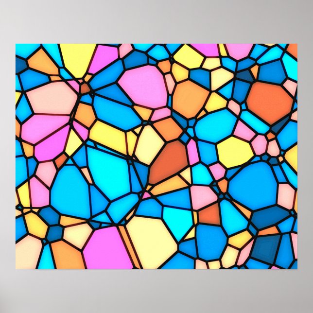 Póster Vidrio de Color Lite (Frente)