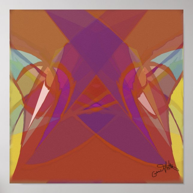 Póster Vidrio de ventana (Frente)