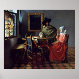 Póster Vidrio de Vermeer - Poster