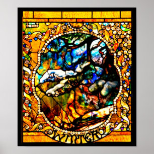 Póster Vidrio-Louis Tiffany 106