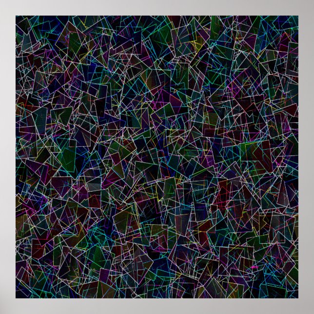 Póster Vidrio manchado...... (Frente)