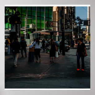 Póster Vidrio Verde