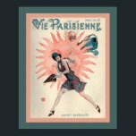 Póster Vie Pairsienne Art Deco 1929<br><div class="desc">Captura de ojos,  Art Deco,  Vie Parisienne portada de la revista 1929. 16x20 mostrado aquí pero disponible en otros tamaños.Vea nuestra colección para otras carátulas en francés,  Deco.</div>