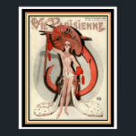 Póster Vie Parisienne Art Deco Cover Poster 16 x 20<br><div class="desc">Paris Life,  Art Deco,  portada de revista poster 16 x 20.</div>