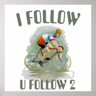 Póster Vieja bicicleta, agregar Poster de texto