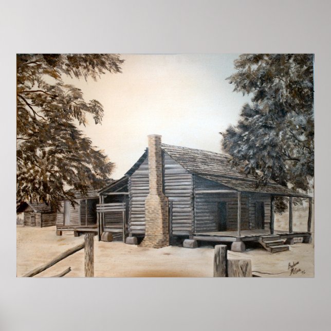 Póster Vieja casa de graneros (Frente)