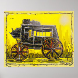 Póster Vieja Ecotécnica del Oeste