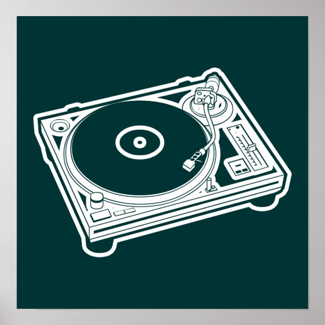 Póster Vieja escuela convertible (Frente)