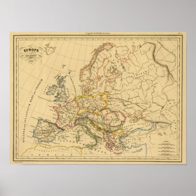 Póster Vieja Europa (Frente)