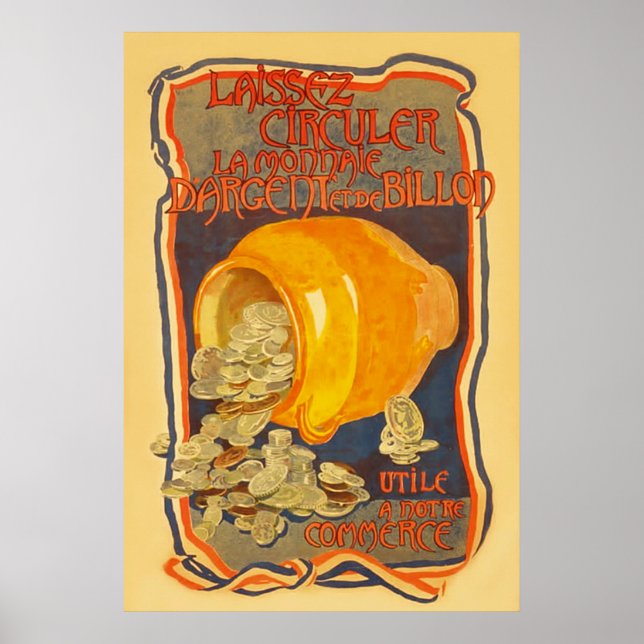 Póster Vieja Guerra Mundial Francesa 1. (Frente)