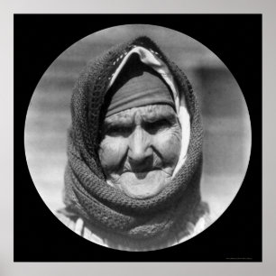 Póster Vieja mujer griega 1923