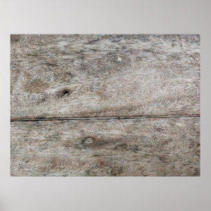 Póster Vieja tabla de madera tomada de cerca como fondo d