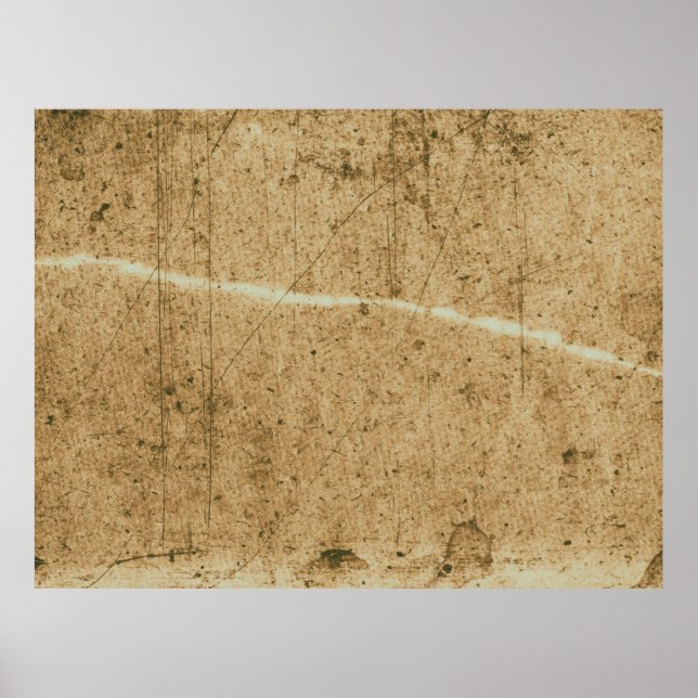 Póster Vieja textura de papel marrón. Papel de época. Age (Frente)