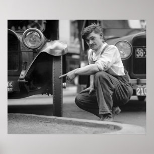 Póster Viejo Baldy, 1922