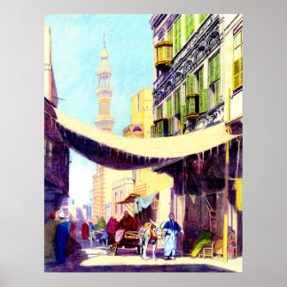 Póster Viejo Cairo #2 - Poster